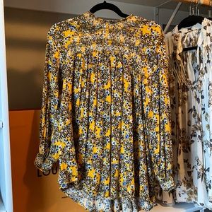 Smocked Free People Top